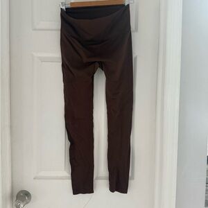 Brown Body Shape Leggings
